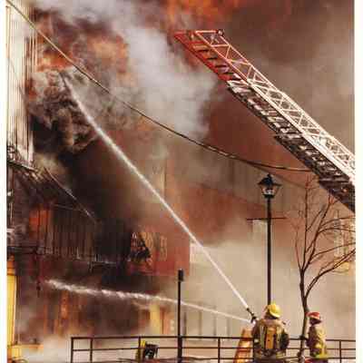 Fire at Richardson's