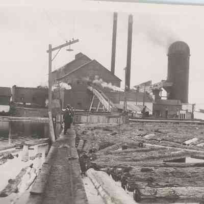 George Gordon Co. Saw Mill in Cache Bay