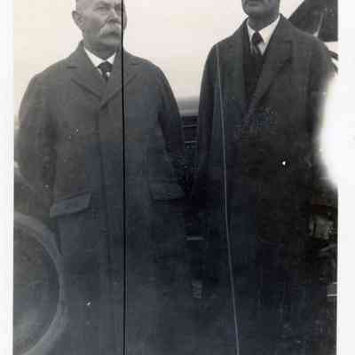 Fred and his son Frank Elston