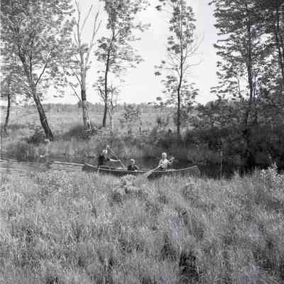 Boys in Canoe
