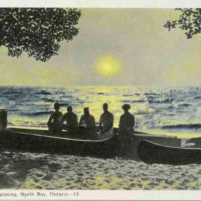 Moonlight at Lake Nipissing