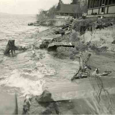 Nipissing Shore Damage