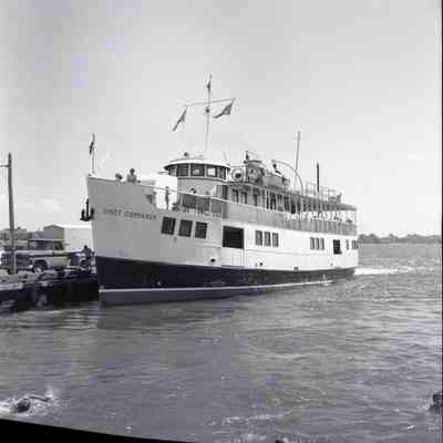 The Chief Commanda at the North Bay Dock