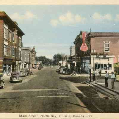 Main Street, North Bay, Ontario, Canada