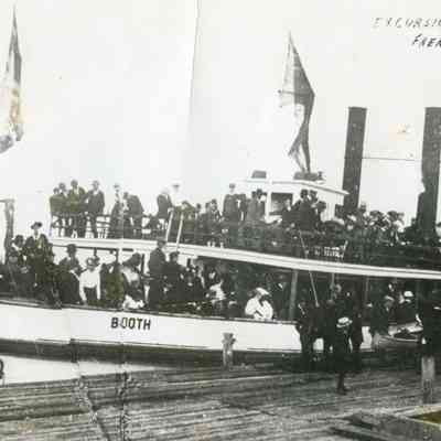Assorted Reproduction Prints of Historic North Bay Steam Boats