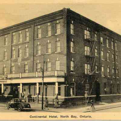 Continental Hotel, North Bay, Ontario.