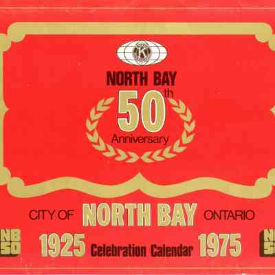 North Bay 50th Anniversary Celebration Calendar