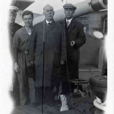 Fred Elston on Ship