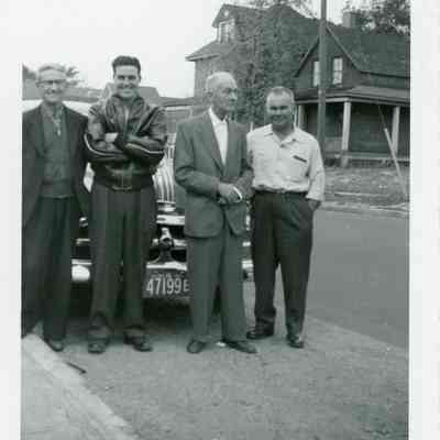 Jerry Cardinal with Elston Family