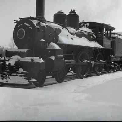 Temiskaming and Northern Ontario Railway Photos + Negatives - ONR Steam # 1 - Ontario Northland Forder