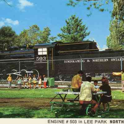 Engine #503 in Lee Park