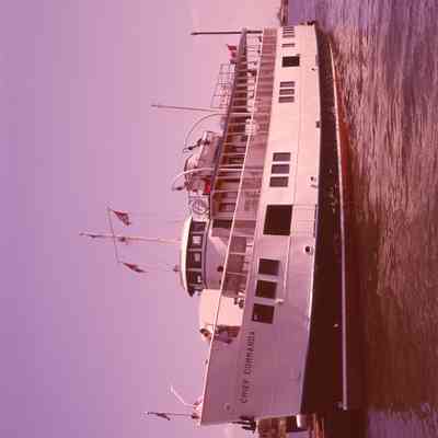 The Chief Commanda at the North Bay Government Wharf