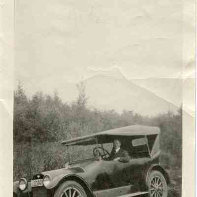 Gordon Lovell With Car
