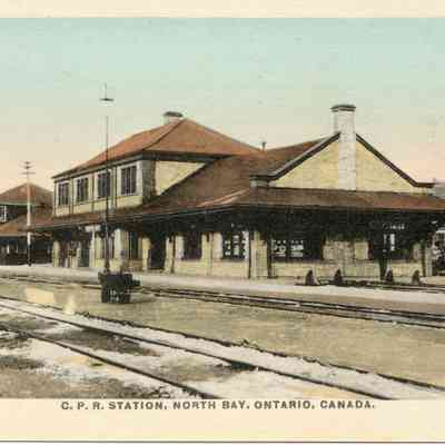 C.P.R. STATION, NORTH BAY, ONTARIO, CANADA