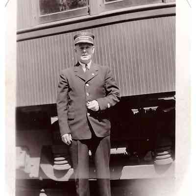 Photograph of the C.P.R trainman