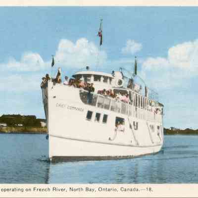 Chief Commanda operating on French River, North Bay, Ontario, Canada - 18.