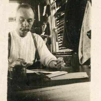 Frank Elston as a Young man
