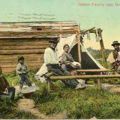 Indigenous Family near North Bay, Ont.