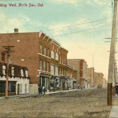 Main Street, looking West, North Bay, Ont.