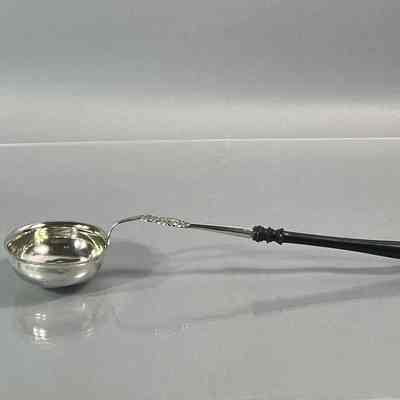 Antique Silver Punch Ladle – German, Dated 1833