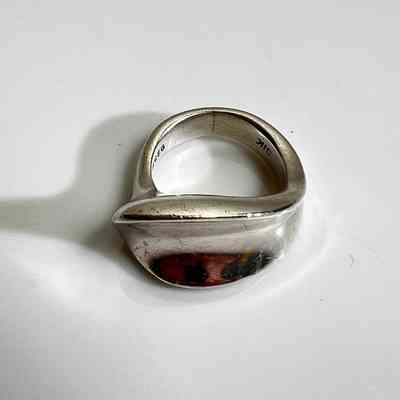 11.6.25H Modernist Sølvsmedien i Kolding Denmark Sterling Silver Ring
