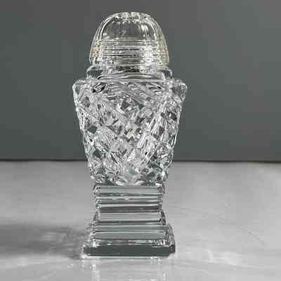 20.11.25c Art Deco Crystal Sugar Shaker Muffineer