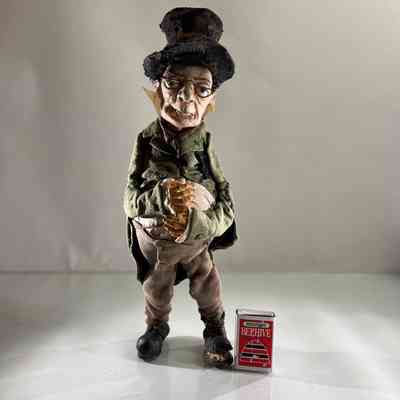 5.4.25L Stop-Motion Puppet – Mad Hatter/Tramp/ Character from BBC Production