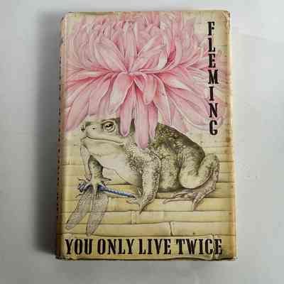 23.7.25e You Only Live Twice by Ian Fleming – True First Edition, 1964 (Jonathan Cape)