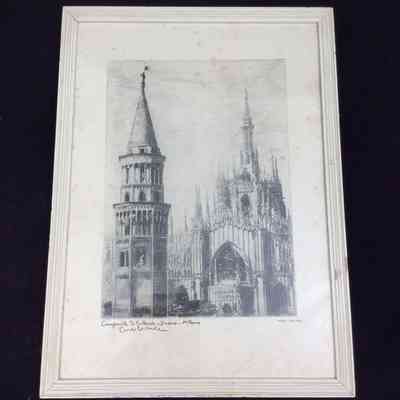"San Ambrogio, Milano" by Carlo Vitale. Italy
