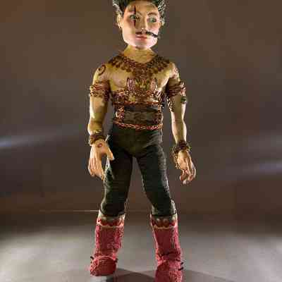 Stop-Motion Puppet – Warrior from The Ring (2000) by Alan Platt (c.1941–2022)