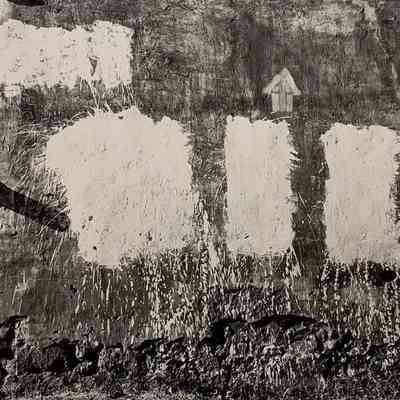 Whitewashed Messages - Chalula, Mexico