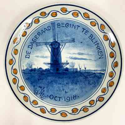 "De Dageraad Begint Te Blinken Oct 1918" (The Dawn Begins to Shine - October 1918)