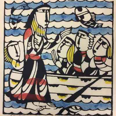 Jesus Walking on the Sea