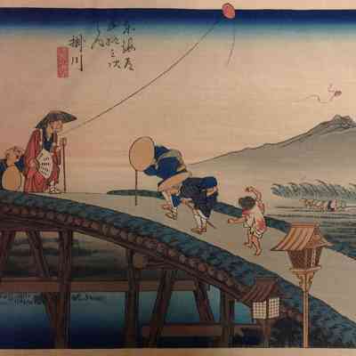 Kakegawa (Print #27 in the Fifty-Five Views of the Tokaido Road series)