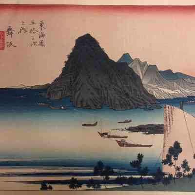 Maisaka (Print #31 in the Fifty-Five Views of the Tokaido Road series)