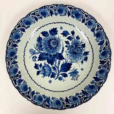 Plate with Floral Motif