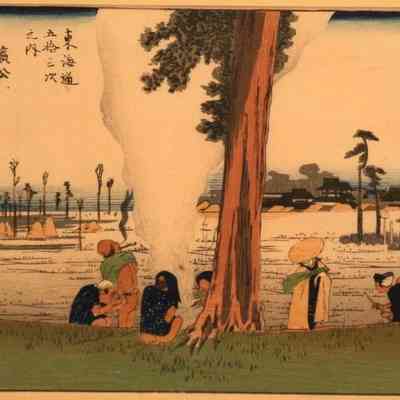 Hamamatsu - #30 of the "Fifty-three Stages of the Tokaido Road" series