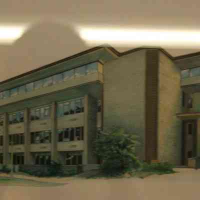 Architectural Rendering of the Hekman Library with 5th Floor