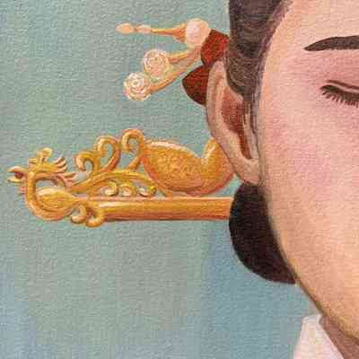 Hanbok - The Beauty of Korea II (left panel)
