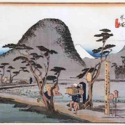 Hiratsuka - #8 of the "Fifty-three Stages of the Tokaido Road" series.