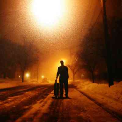 The Street (or He Waits Patiently for their arrival but the morning will dawn with disappointment.)