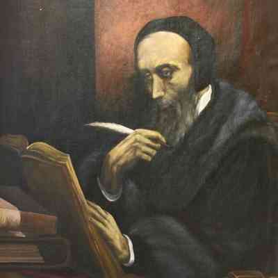 Portrait of John Calvin