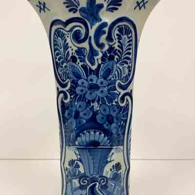 Vase with Floral Motif