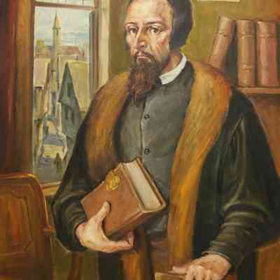 Portrait of John Calvin