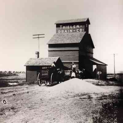 Grain Company Office, 1907 Dorrance, Kansas