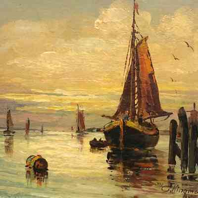 Harbor Scene