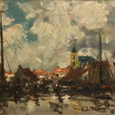 Untitled (Port Scene)
