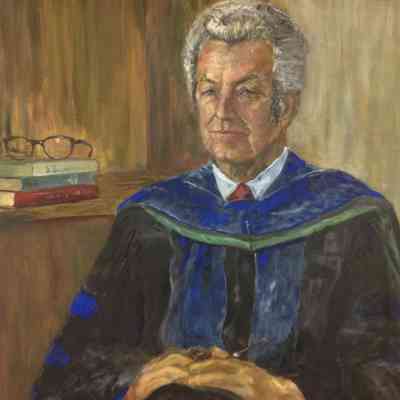 Portrait of Donald H. Bouma (1918-2006), founder of Sociology Department at Calvin College