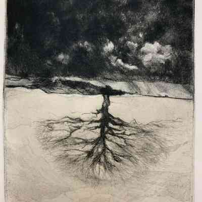 Untitled - Clouds and Trees