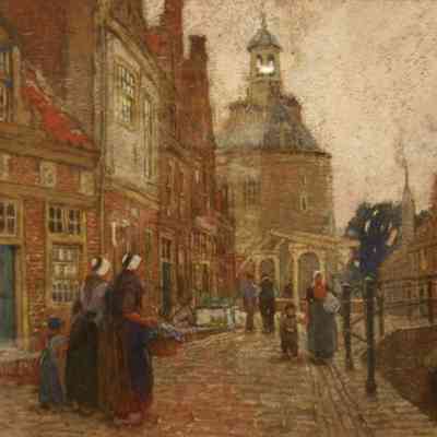 Untitled (Street in Enkhuizen)